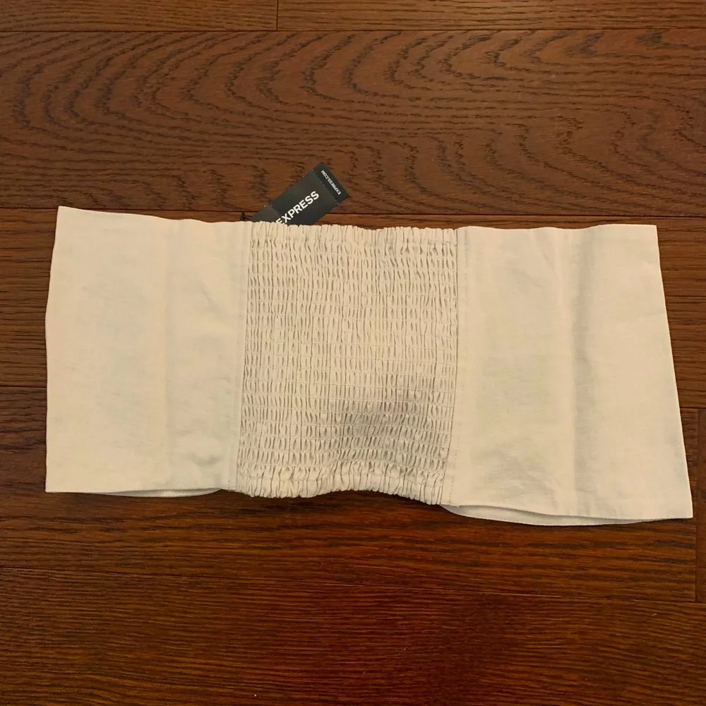 Express women’s bandeau top size L - Picture 3 of 4